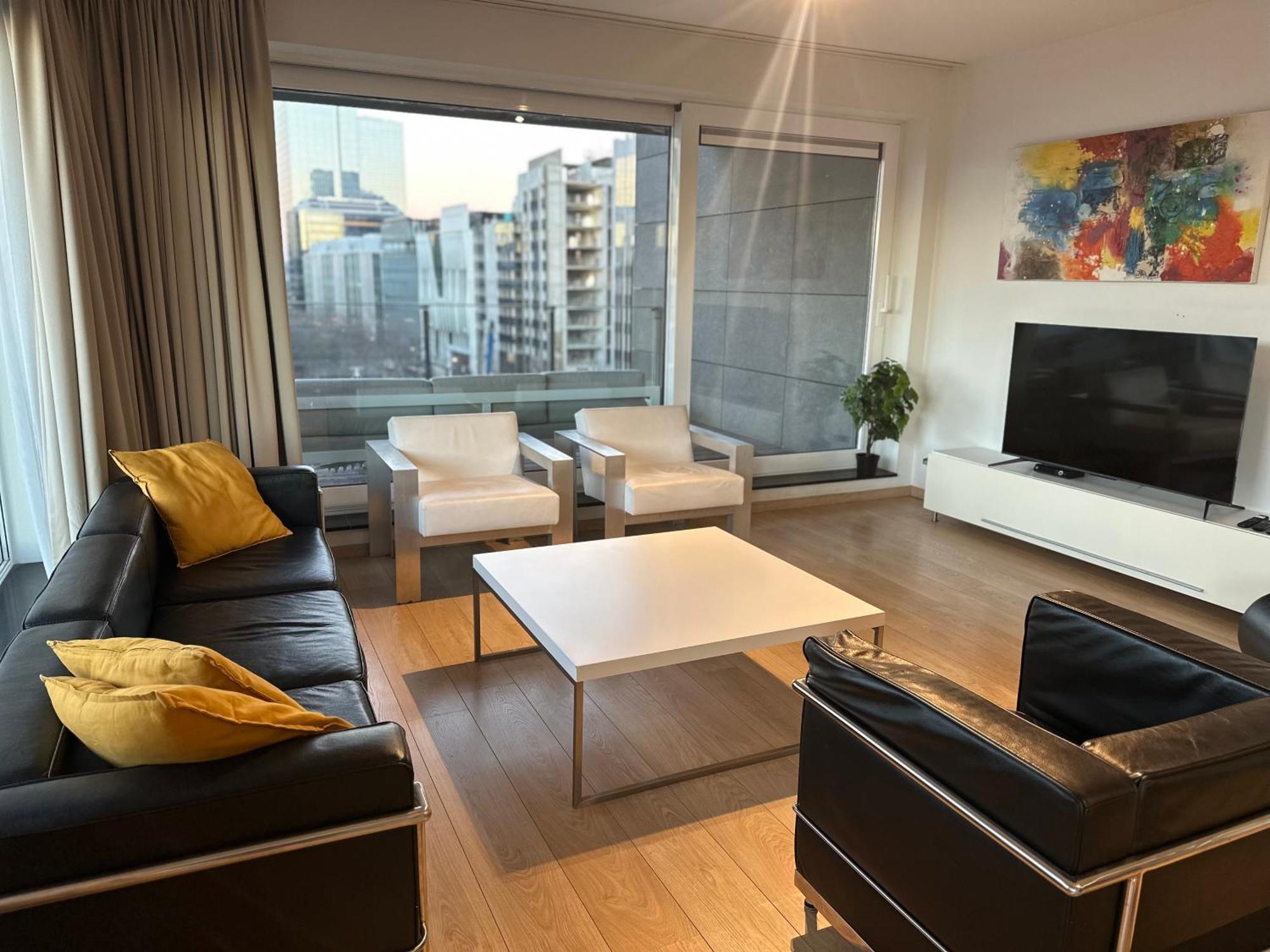 Apartment With Balcony In Brussels Center Bruxelas Exterior foto